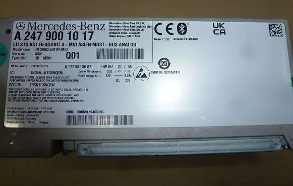 Navigation unit CD/DVD player