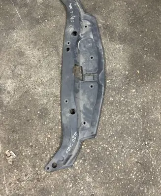 Engine bonnet/hood lock trim molding
