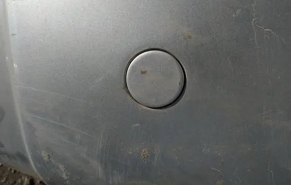 Citroen C3 Pluriel Rear bumper row hook cap/cover 