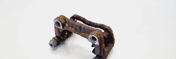 Opel Meriva A Brake caliper pad carrier rear 