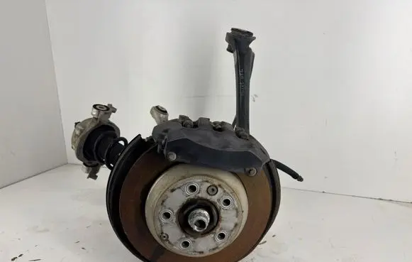 Volkswagen Touareg II Rear wheel hub spindle/knuckle 7L0505376A 7P0501530 7P0501201Q
