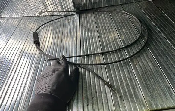 BMW 3 E92 E93 Engine bonnet/hood lock release cable 7184432 7201904