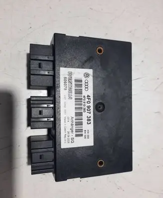 Audi A6 S6 C6 4F Tow bar trailer control unit/module 4F0907383