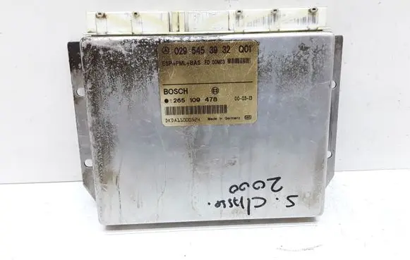 Mercedes-Benz S W220 ESP (stability system) control unit 0295453932 265109478