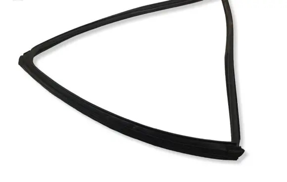 Mitsubishi Lancer X Rear door glass trim molding 