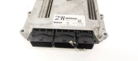 Nissan Qashqai Engine control unit/module 23710JD78B 0281013855