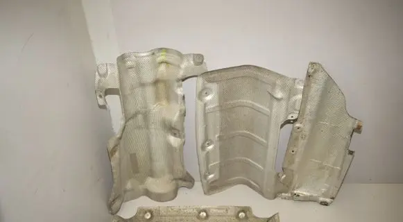 Heat shield in engine bay