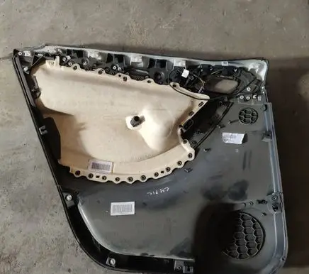 Rear door card panel trim