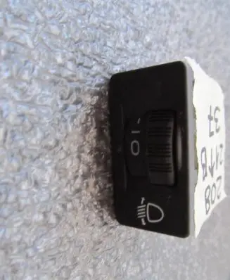 Peugeot 208 Headlight level height control switch 96476640XT 96366692XT 96384422XT