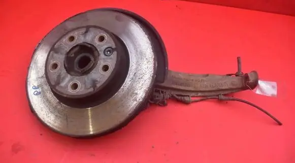 Volkswagen Touareg II Front wheel hub spindle knuckle 7P6407246A