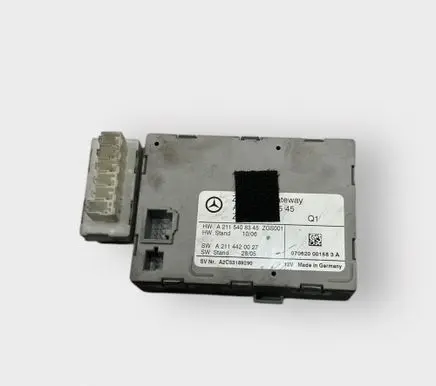 Mercedes-Benz E W211 Gateway control module A2115408345 A2114420027 A2C53189290