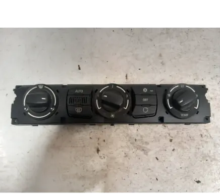 BMW 5 E60 E61 Climate control unit 6411912239601
