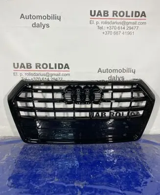 Audi Q5 SQ5 Front bumper upper radiator grill