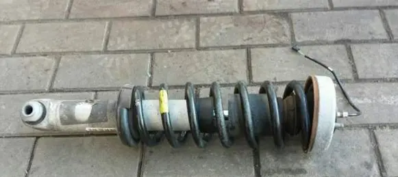 BMW 6 E63 E64 Rear shock absorber with coil spring 33522283537