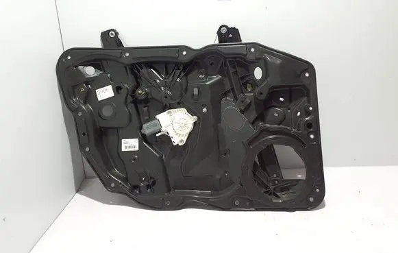 Front door window regulator with motor
