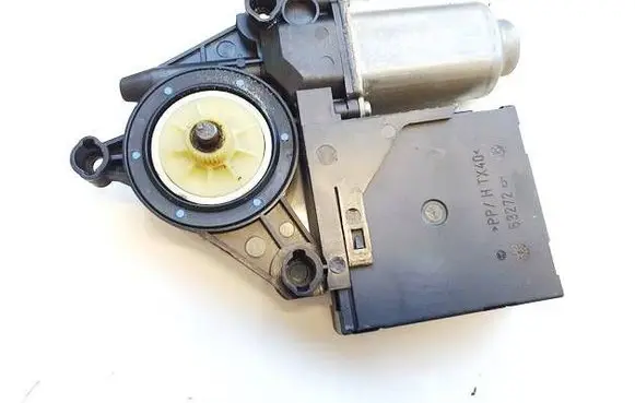 Volkswagen Touran I Front door window regulator motor 1T0959701B