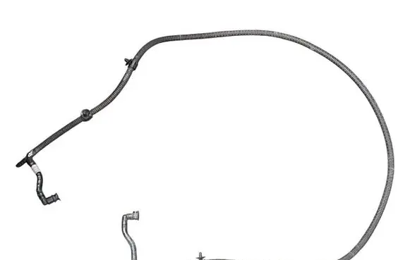 Porsche Panamera (970) Windshield washer fluid hose 97062835151