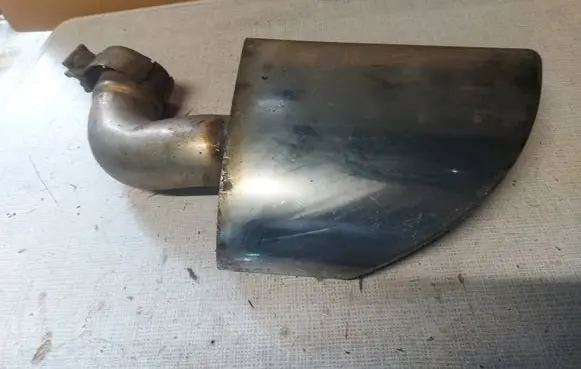 Volkswagen Touareg II Muffler ending 7P6253681S