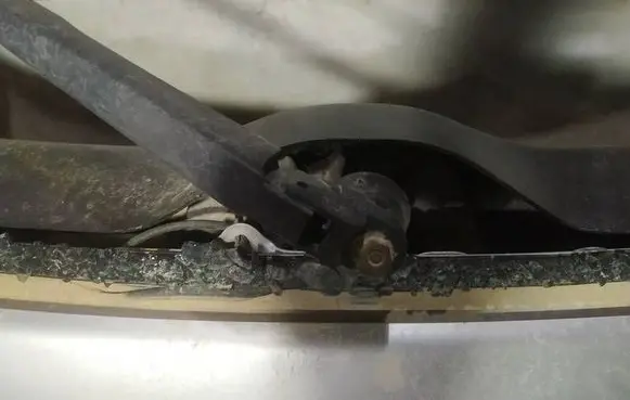 Rear window wiper motor