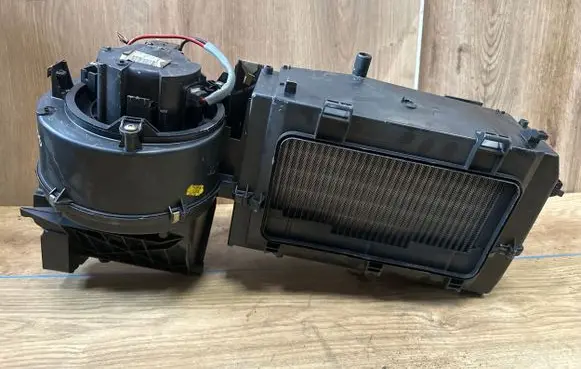 Interior heater climate box assembly