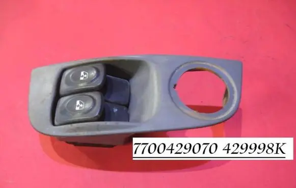 Renault Megane I Electric window control switch 7700429070 429998K