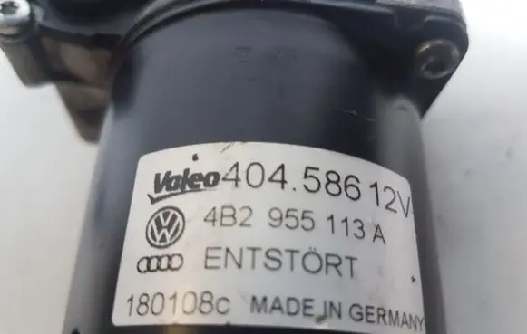 Audi A6 S6 C5 4B Wiper motor 404586 4B2955113A