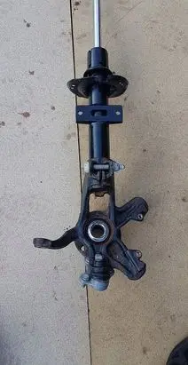 Volkswagen Polo VI Rear suspension assembly kit set 2Q0413032AR