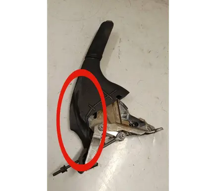 Volkswagen Taigo Hand brake release handle 2G0711301L