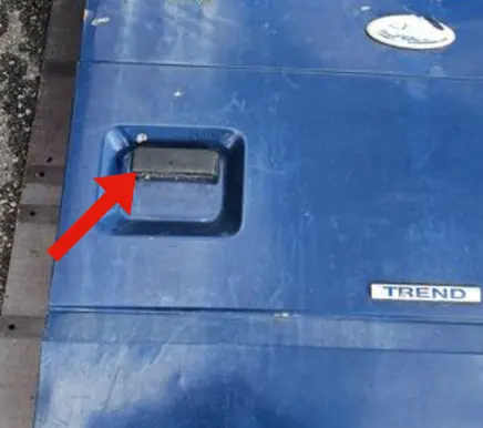 Ford Transit Loading door exterior handle F37B1022404BA