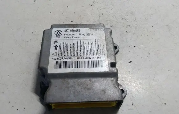 Volkswagen Golf VI Airbag control unit/module 5K0959655