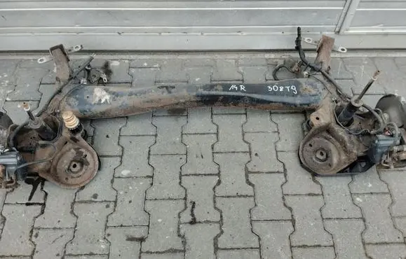 Rear axle beam