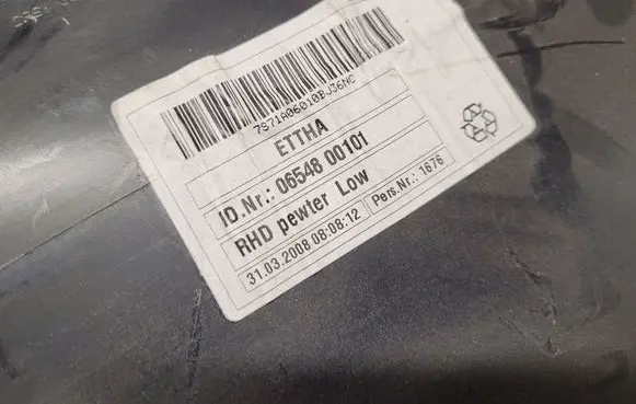 Ford Mondeo MK IV Glove box