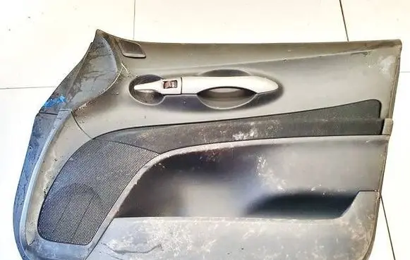 Front door card panel trim