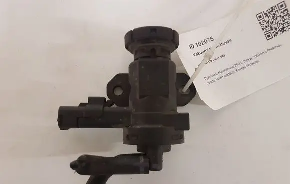 Vacuum valve