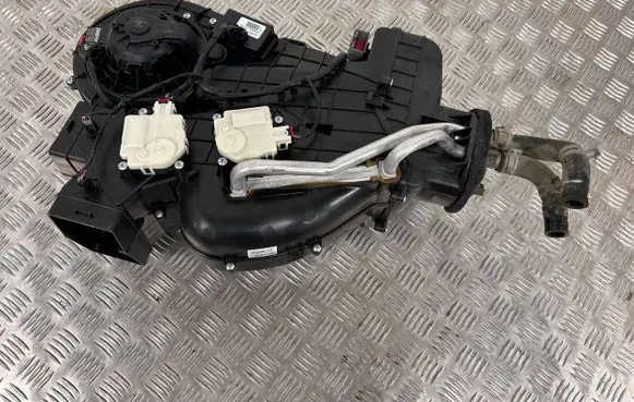 Interior heater climate box assembly