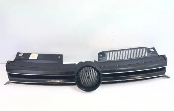 Volkswagen Golf VI Front bumper upper radiator grill 5863514 5K0853651AG 5K0853651AJ