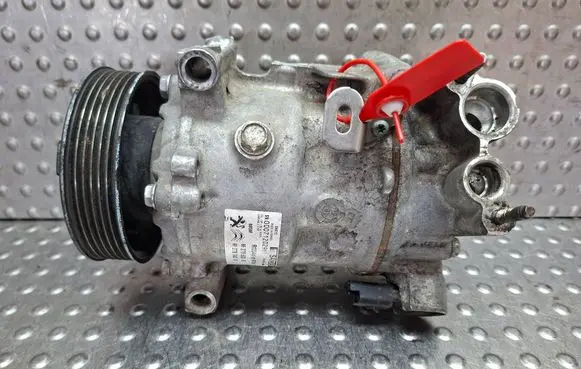 Peugeot 208 I Air conditioning (A/C) compressor (pump) S27624150 9827874380