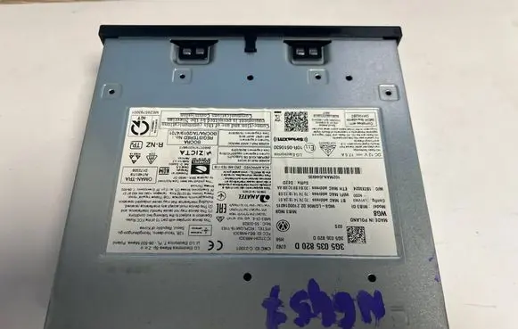 Volkswagen Polo VI Radio/CD/DVD/GPS head unit 3g5035820d