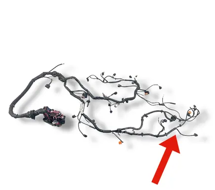 Audi A5 Sportback 8TA Engine installation wiring loom 8k2971072cl 04052009 4025350108
