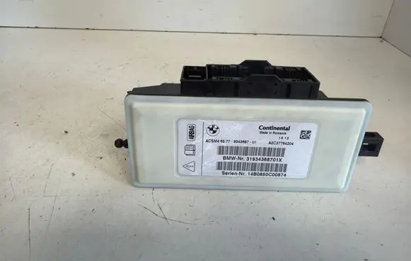 BMW 5 F10 F11 Airbag control unit/module 31934368701X A2C37764204 14B0850C00874