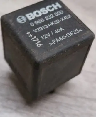 Audi A4 S4 B7 8E 8H Other relay 0986332030