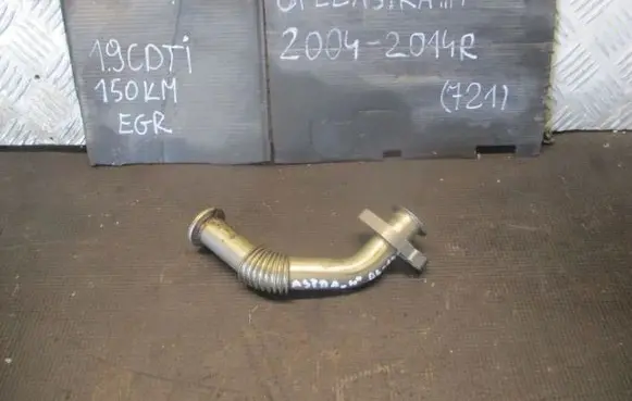 Opel Astra H EGR valve line/pipe/hose