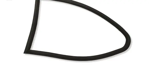 BMW 3 E46 Rubber seal rear door window/glass 