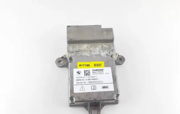 BMW 3 G20 G21 Airbag control unit/module 9873892 65779873892 31987389201
