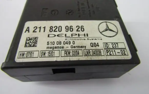 Mercedes-Benz E W211 Other control units/modules A2118209626