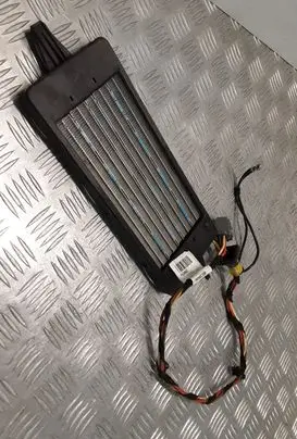 Electric cabin heater radiator
