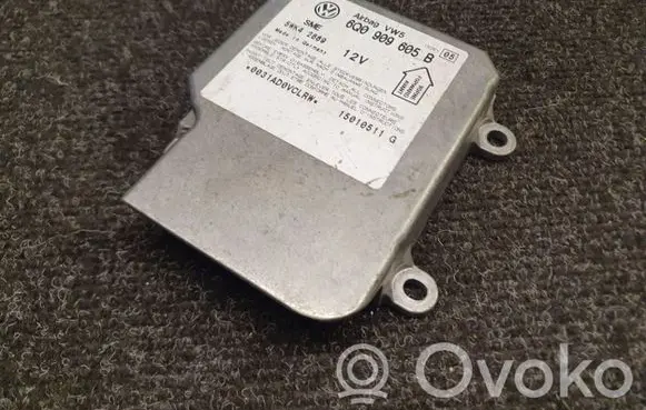 Volkswagen PASSAT B5 Airbag control unit/module 6Q0909605B