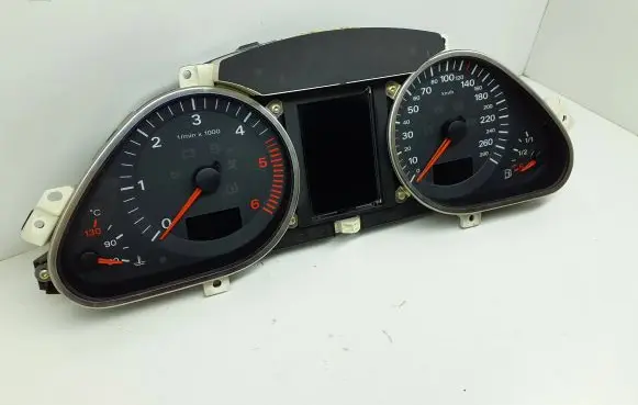 Audi A6 S6 C6 4F Speedometer (instrument cluster) 4F0920900S 503000731201 4F0910900A