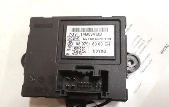 Ford Mondeo MK IV Door control unit/module 7G9T14B534BD 0507918300 14C236BC