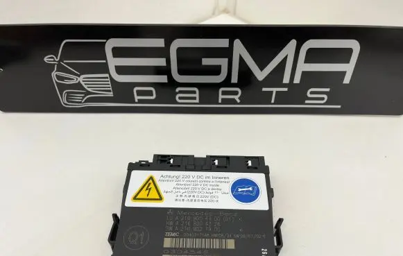 Mercedes-Benz S W221 Seat control module A2169004400 A2168204326 A2169021900